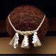 Sugidama cedar ball with Shimenawa Shinto rope tied around it at a sak... (thumbnail)