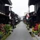 Morning scenery of Kamisannomachi old town street of Hida-Takayama wit... (thumbnail)
