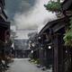 Kami-Sannomachi historic merchant town street in Hida-Takayama Japan m... (thumbnail)
