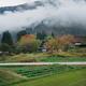 Atmospheric scenery of Ainokura Japanese mountain village historic hou... (thumbnail)