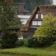 Historic Japanese Gassho-style thatched rural houses in Ainokura villa... (thumbnail)