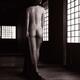 Japanese woman undressed in dark house her nude back in soft daylight... (thumbnail)