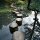 Stepping stones in a pond of Heian Jingu Shrine gardens Kyoto... (thumbnail)