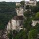 Landscape scenery of Rocamadour cliff-top village in Southern France... (thumbnail)