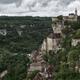 Dramatic landscape of Rocamador cliffside village in South France... (thumbnail)