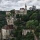 Rocamadour Medieval clifftop village in dramatic landscape scenery in... (thumbnail)