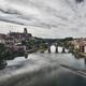 Albi town on river Tarn in Southern France panoramic landscape scenery... (thumbnail)
