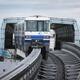 Osaka Monorail train departing from a station... (thumbnail)