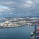 Osaka city skyline scenery Osaka Bay panorama Tempozan and Minato brid... (thumbnail)