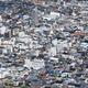 City of Gifu aerial scenery of a densly populated low-rise residential... (thumbnail)