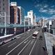 Buses on the city streets of Gifu Japan... (thumbnail)