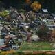 Thatched roof Gassho houses at Shirakawa-go traditional Japanese villa... (thumbnail)