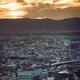 Kyoto aerial city landscape scenery with dramatic sunset skies and arr... (thumbnail)