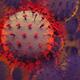 Closeup of Flu virus H1N1 H5N1 or Coronavirus virus particle viral inf... (thumbnail)