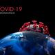 Coronavirus 3D illustration with COVID-19 title of red virus particle... (thumbnail)