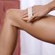 Woman dry brushing her legs Skin care and Beauty treatment... (thumbnail)