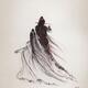 Asian couple playing music together Chinese brush artwork fine art pai... (thumbnail)