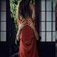 Sensual romantic Asian couple in traditional clothes making love in Ja... (thumbnail)