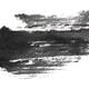 Brushstroke Abstract black calligraphy ink wide brush stroke on white... (thumbnail)