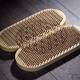 Closeup of a Sadhu Board Yogic board of sharp metal nails... (thumbnail)