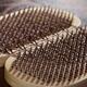 Sadhu Board Yogic board of sharp metal nails Closeup... (thumbnail)