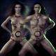 Beautiful couple man and woman shamanic warriors spiritual Tantric fin... (thumbnail)