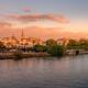 Seville Spain river Guadalquivir the Giralda Cathedral and the Gold to... (thumbnail)