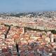 City of Nice, France aerial landscape scenery of old city historic arc... (thumbnail)