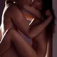 Beautiful sensual couple making love naked kissing in a passionate emb... (thumbnail)