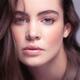 Beauty portrait of a young caucasian woman beautiful face with large g... (thumbnail)