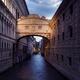 Bridge of Sighs of Piombi prison at the Doge's Palace in Venice I... (thumbnail)