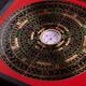 Feng Shui geomantic compass Luo Pan black metal plate of the Heaven di... (thumbnail)
