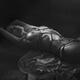 Beautiful nude woman lying on the floor tied up with Shibari bondage r... (thumbnail)