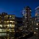 Vancouver downtown night cityscape scenery of high-rise office buildin... (thumbnail)