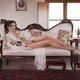 Vintage erotic portrait of gorgeous seductive lady Venetian courtesan... (thumbnail)