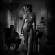 Classy lady with gorgeous body walking naked from two men with a sugge... (thumbnail)