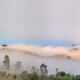Fog covered hills in misty landscape of Hunter Valley, Australia... (thumbnail)