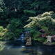 Japanese Zen Garden pond with a stone lantern and waterfall in Portlan... (thumbnail)