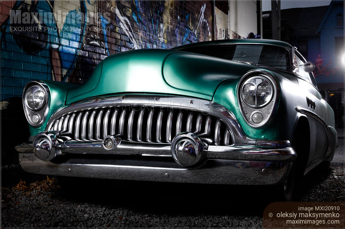 Stock photo of 1953 Buick Roadmaster Buy commercial use license at MaximImages