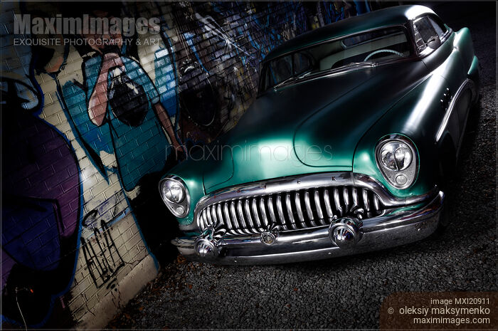 Stock photo of 1953 Buick Roadmaster Buy commercial use license at MaximImages