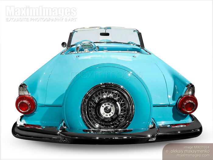 Stock photo of 1956 Ford Thunderbird Buy commercial use license at MaximImages