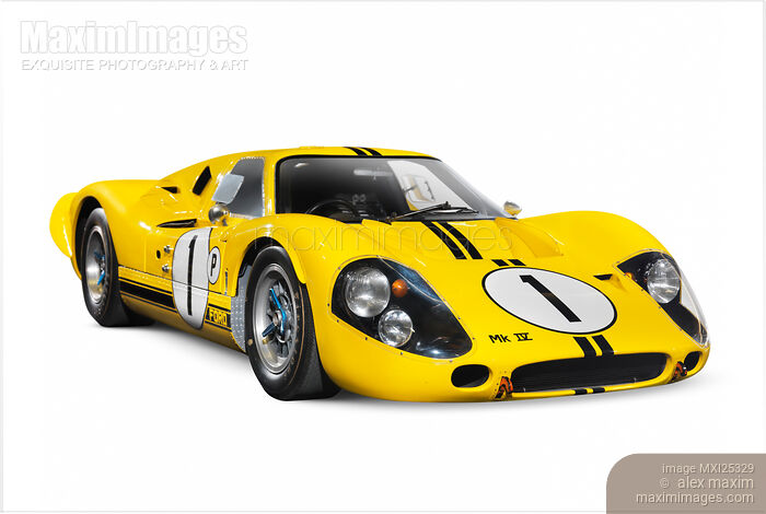 Stock photo of 1967 Ford GT 40 MK IV Buy commercial use license at MaximImages