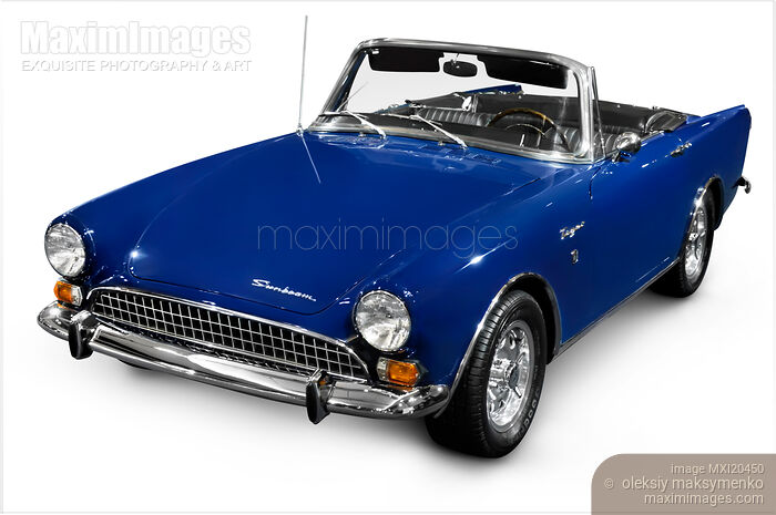 Stock photo of 1967 Sunbeam MK II Tiger retro car Buy commercial use license at MaximImages