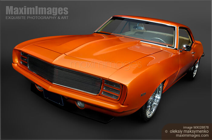 1969 Chevrolet Camaro Stock photo of 1969 Chevrolet Camaro Buy commercial use license at MaximImages