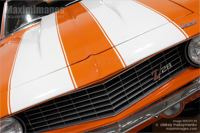 Stock photo of 1969 Chevrolet Camaro Z28 Buy commercial use license at MaximImages