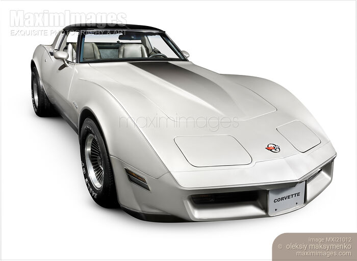 Stock photo of 1982 Chevrolet Corvette C3 Buy commercial use license at MaximImages