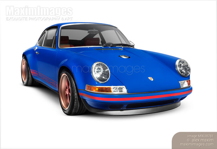 Stock photo of 1991 Porsche 911 classic sports car Buy commercial use license at MaximImages