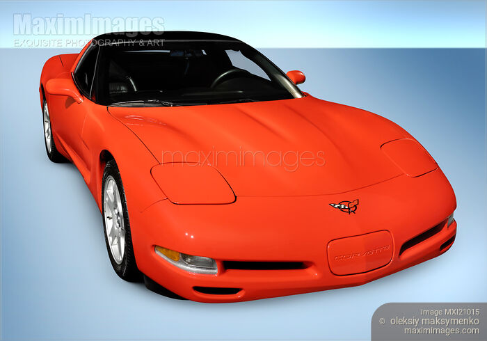 Stock photo of 1997 Chevrolet Corvette C5 Coupe Buy commercial use license at MaximImages