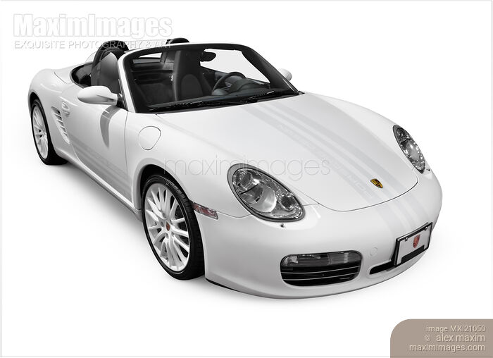 Stock photo of 2008 Porsche Boxster S Sports Car Buy commercial use license at MaximImages