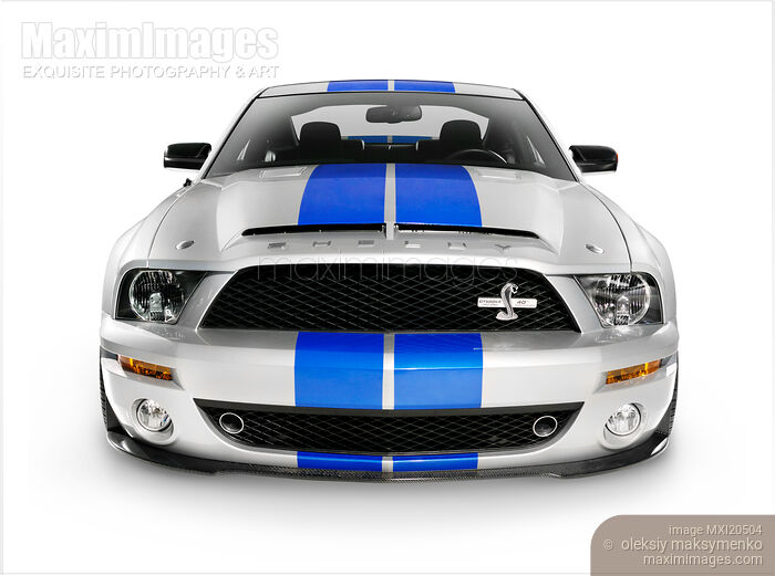 Stock photo of 2008 Shelby Ford GT500KR sports car Buy commercial use license at MaximImages